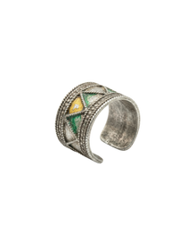 Ancient Amazigh Ring in Raw Silver