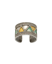 Ancient Amazigh Ring in Raw Silver