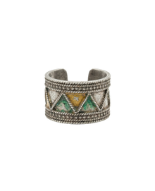 Ancient Amazigh Ring in Raw Silver