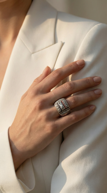 Amazigh Tuareg Ring in Silver